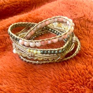 Beaded Wrap Bracelet